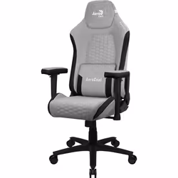 Aerocool CROWN AeroWeave, Siège de jeu universel, 150 kg, Siège rembourré, Dossier rembourré, 125 kg, Noir