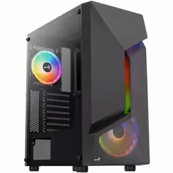 Boîtier PC Moyen Tour ATX avec panneau vitré Aerocool Scape V2 RGB