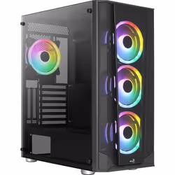 Aerocool Boîtier ATX semi-tour Noir