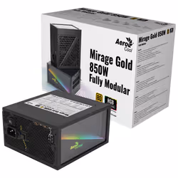 Aerocool MIRAGEGOLD850M unité d'alimentation d'énergie 850 W 20+4 pin ATX ATX Noir - Vue supplémentaire 6