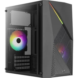 Boîtier PC Mini Tour Micro ATX avec panneau vitré Aerocool Raider Mini V2 RGB