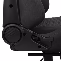 Aerocool Royal AeroWeave Siège de jeu universel Siège rembourré Noir - Vue supplémentaire 6