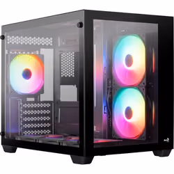 Aerocool Boîtier ATX semi-tour AEROPGSDRYFTMINI-BK Noir Multicouleur