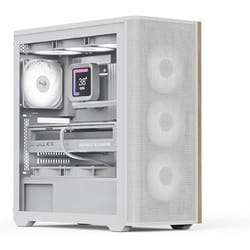 Boîtier PC - AeroCool - D501A - Façade en maille et bois - Support radiateur 360 mm - 11 emplacements