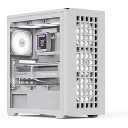 AeroCool Boîtier de tour moyen D502A panneau avant en maille support de radiateur de 360 mm 11 emplacements pour ventilateurs