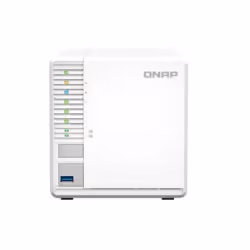 QNAP TS-364, NAS, Tower, Intel® Celeron®, Blanc