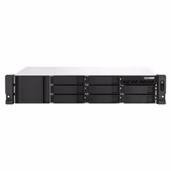 QNAP TS-873AeU-RP, NAS, Rack (2 U), AMD, V1500B, Noir
