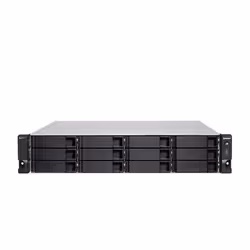 QNAP TS-H1886XU-RP-R2, NAS, Rack (3 U), Intel® Xeon® D, D-1622, Noir, Gris