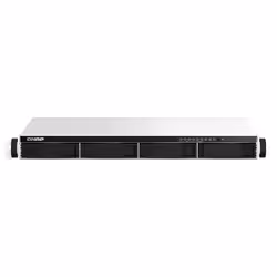 QNAP TS-464eU, NAS, Rack (1 U), Intel® Celeron®, N5095, Noir