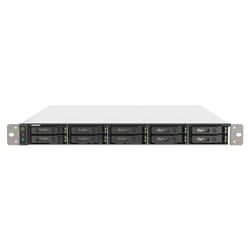 QNAP TS-h1090FU NAS Rack (1 U) Ethernet/LAN Noir, Gris 7232P