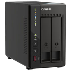 QNAP TS-253E NAS Tower Ethernet/LAN Noir J6412