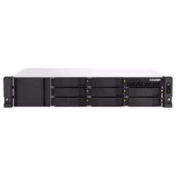 QNAP TS-864EU-RP-8G, NAS, Rack (2 U), Intel® Celeron®, Noir