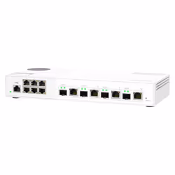 QNAP QSW-M2106-4C commutateur réseau Géré L2 2.5G Ethernet (100/1000/2500) Blanc - Vue supplémentaire 5