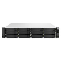QNAP TS-h1887XU-RP NAS Rack (2 U) Ethernet/LAN Noir, Blanc E-2334