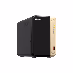 QNAP TS-264 NAS Tower Ethernet/LAN Noir, Or N5095 - Vue supplémentaire 4