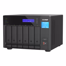 QNAP TVS-H674T-I5-32G serveur de stockage NAS Tower Ethernet/LAN Noir i5-12400 - Vue supplémentaire 5