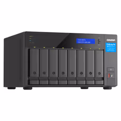 QNAP TVS-h874 NAS Tower Ethernet/LAN Noir i5-12400