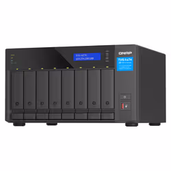 QNAP TVS-h874, NAS, Tower, Intel® Core™ i7, Noir