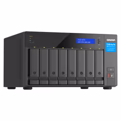 QNAP TVS-h874 NAS Tower Ethernet/LAN Noir - Vue supplémentaire 4