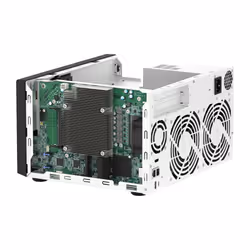 QNAP TVS-h874 NAS Tower Ethernet/LAN Noir - Vue supplémentaire 6