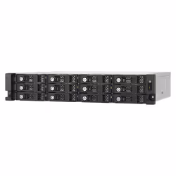 QNAP TL-R1200PES-RP Boîtier de disques de stockage Boîtier disque dur/SSD Noir, Gris 2.5/3.5" - Vue supplémentaire 5