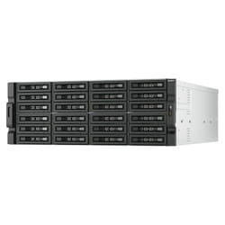 QNAP TL-R2400PES-RP Boîtier de disques de stockage Boîtier disque dur/SSD Noir, Gris 2.5/3.5"