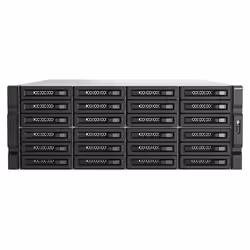QNAP TL-R2400PES-RP Boîtier de disques de stockage Boîtier disque dur/SSD Noir, Gris 2.5/3.5" - Vue supplémentaire 2