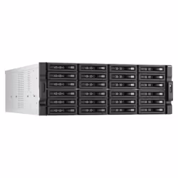 QNAP TL-R2400PES-RP Boîtier de disques de stockage Boîtier disque dur/SSD Noir, Gris 2.5/3.5" - Vue supplémentaire 3