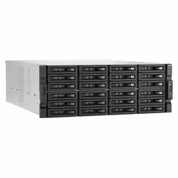 QNAP TL-R2400PES-RP Boîtier de disques de stockage Boîtier disque dur/SSD Noir, Gris 2.5/3.5" - Vue supplémentaire 4