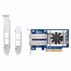 QNAP QXG-25G2SF-E810 carte réseau Interne Fibre 25000 Mbit/s