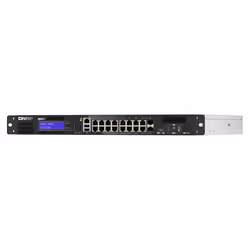 QNAP QGD-1600 Géré Gigabit Ethernet (10/100/1000) 1U Noir, Gris - Vue supplémentaire 4