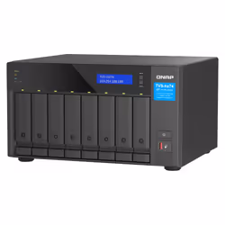 QNAP TVS-H874T-I9-64G, NAS, Tower, Intel® Core™ i9, Noir