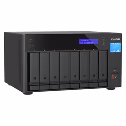 QNAP TVS-H874T-I9-64G serveur de stockage NAS Tower Ethernet/LAN Noir - Vue supplémentaire 5