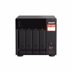 QNAP TS-473A + QSW-1105-5T Bundle Pack NAS Tower Ethernet/LAN Noir V1500B
