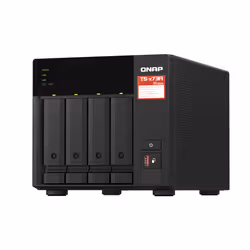 QNAP TS-473A + QSW-1105-5T Bundle Pack NAS Tower Ethernet/LAN Noir V1500B - Vue supplémentaire 6