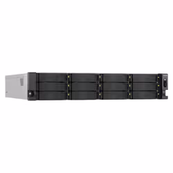 QNAP TS-H1277AXU-RP NAS Rack (2 U) Ethernet/LAN Noir E-2136