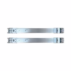 QNAP RAIL-S01, Kit rail d’étagère, Chrome, 1U/2U/3U, 12,6 cm (4.96"), 126 mm, 41,5 cm