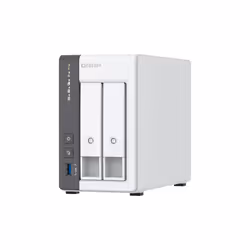 QNAP TS-216G, NAS, Tower, Intel® Xeon® D, D-1622, 96 To, Noir