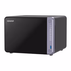 QNAP TS-632X-4G serveur de stockage NAS Tower Alpine Alpine AL-524 4 Go DDR4 QNAP QTS Noir - Vue supplémentaire 5