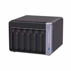 QNAP TS-632X-4G serveur de stockage NAS Tower Alpine Alpine AL-524 4 Go DDR4 QNAP QTS Noir - Vue supplémentaire 6