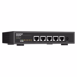 QNAP QSW-3205-5T commutateur réseau Non-géré 10G Ethernet (100/1000/10000) Bureau Noir