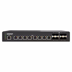QNAP QSW-IM3216-8S8T, Géré, 10G Ethernet (100/1000/10000), Grille de montage
