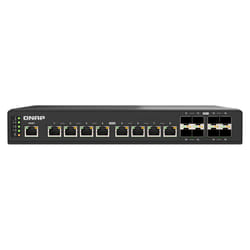 QNAP QSW-IM3216-8S8T commutateur réseau Géré 10G Ethernet (100/1000/10000) Noir