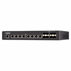 QNAP QSW-IM3216-8S8T commutateur réseau Géré 10G Ethernet (100/1000/10000) Noir