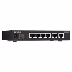 QNAP QSW-2104-2T-R2 commutateur réseau Non-géré 10G Ethernet (100/1000/10000) Bureau Noir