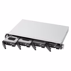 QNAP TS-433eU NAS Rack (1 U) Cortex-A Cortex-A55 4 Go 0 To QNAP Turbo System Noir - Vue supplémentaire 5