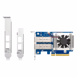 QNAP Carte d'extension réseau double port SFP+ 10 GbE