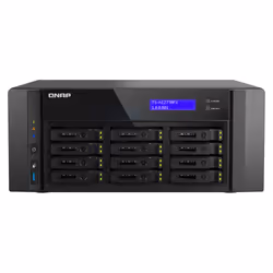 QNAP TS-H1277AFX-R7-32G serveur de stockage NAS Tower AMD Ryzen™ 7 32 Go DDR5 0 To QuTS hero Noir - Vue supplémentaire 2