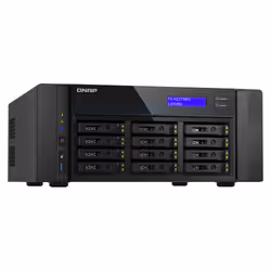 QNAP TS-H1277AFX-R7-32G serveur de stockage NAS Tower AMD Ryzen™ 7 32 Go DDR5 0 To QuTS hero Noir - Vue supplémentaire 3