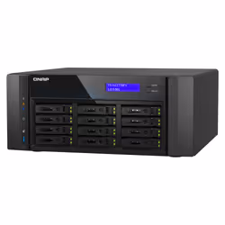 QNAP TS-H1277AFX-R7-32G serveur de stockage NAS Tower AMD Ryzen™ 7 32 Go DDR5 0 To QuTS hero Noir - Vue supplémentaire 5
